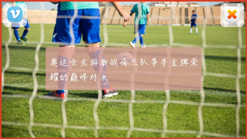 奥运会女排激战荷兰队争夺金牌荣耀的巅峰对决